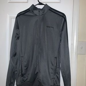 Adidas Dark Grey Track Jacket